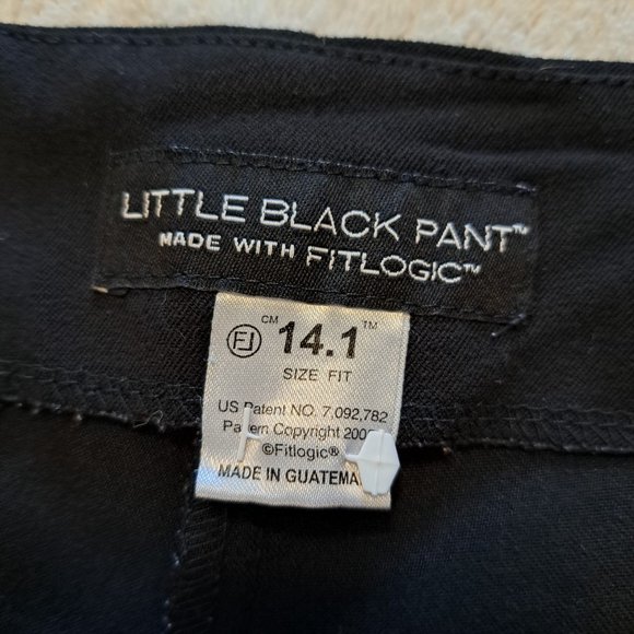 Little Black Pant Dress Pants Trousers Slacks Size 14 - Picture 6 of 6